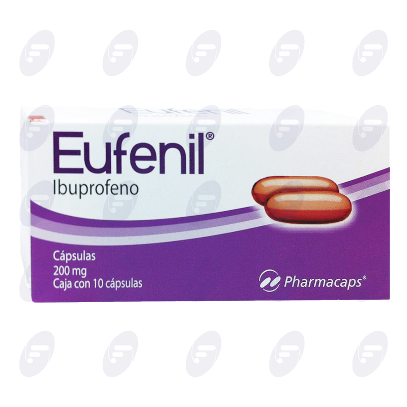 EUFENIL           200 MG.CAJA C/10 CAPS.