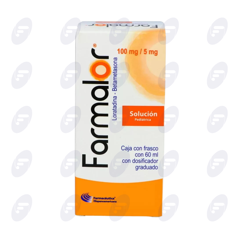 FARMALOR   100 MG/5 MG FCO .60 ML.SOL.