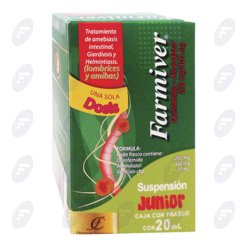 FARMIVER JR. 200/400 MG.FCO. 20 ML.SUSP.