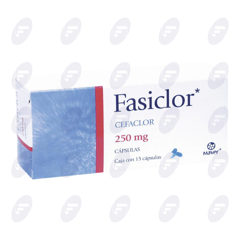 FASICLOR          250 MG.CAJA C/15 CAPS.