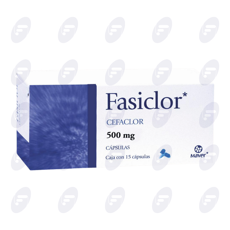 FASICLOR          500 MG.CAJA C/15 CAPS.