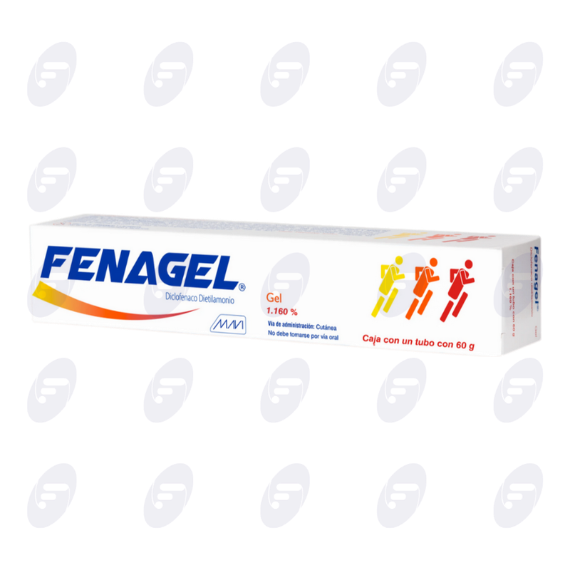 FENAGEL   CAJA C/TUBO C/60 G. 1.160% GEL