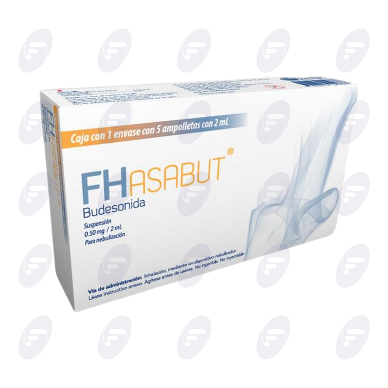 FHASABUT (BUDESONIDA) 0.25MG.C/5 AMP.NEB