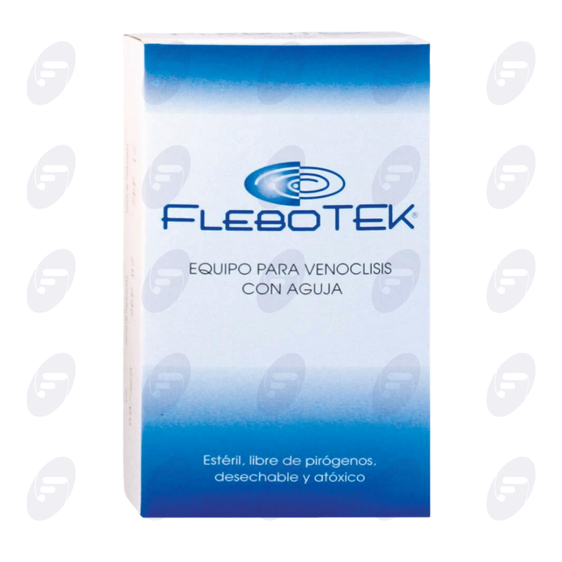 FLEBOTEK    EQUIPO DE VENOCLISIS C/AGUJA