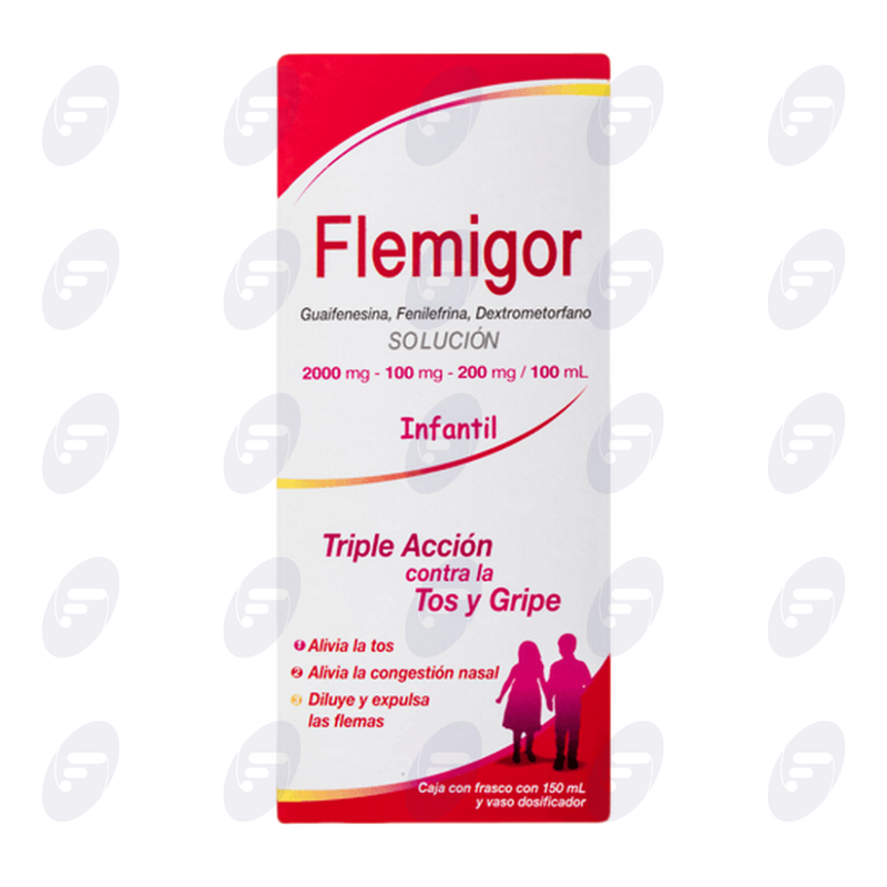 FLEMIGOR  2000MG/100MG/200MG/100 ML CAJA C/ FCO. 150 ML