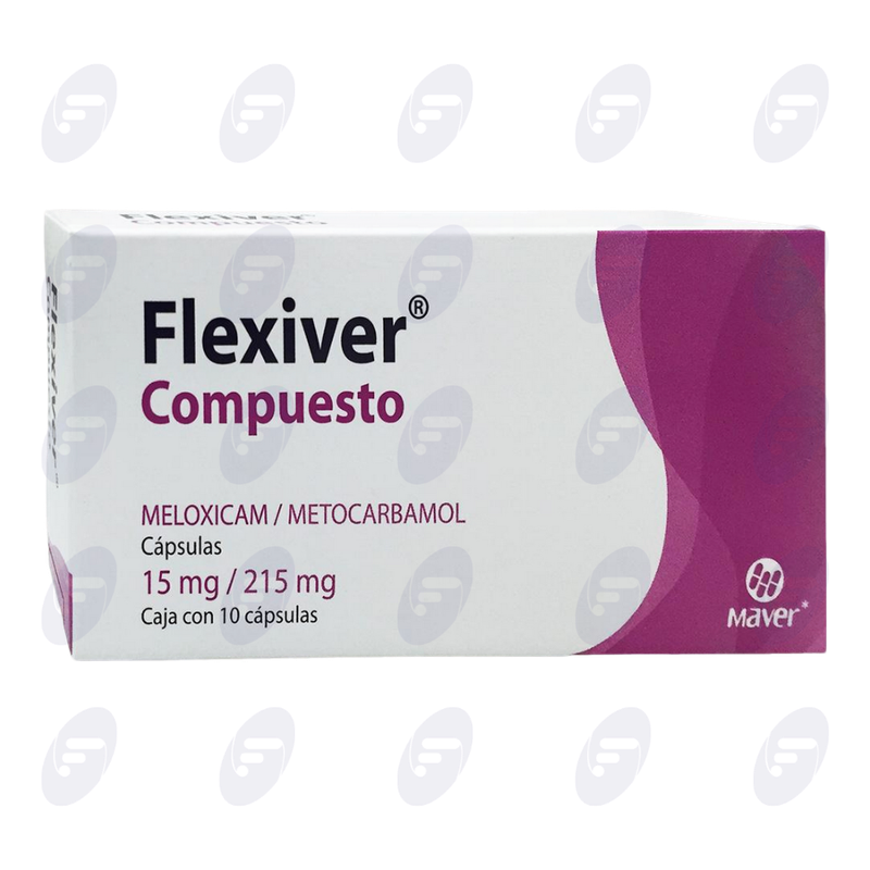 FLEXIVER COMP. 15/215 MG.CAJA C/10 CAPS.