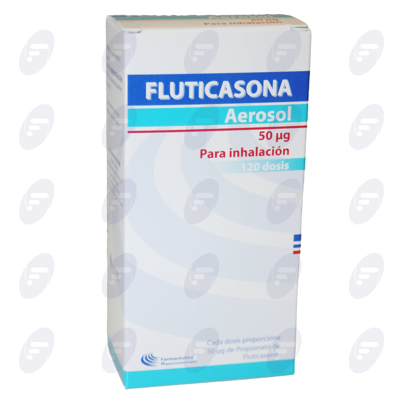 FLUTICASONA FCO. INHALA 120 DOSIS 50 MCG