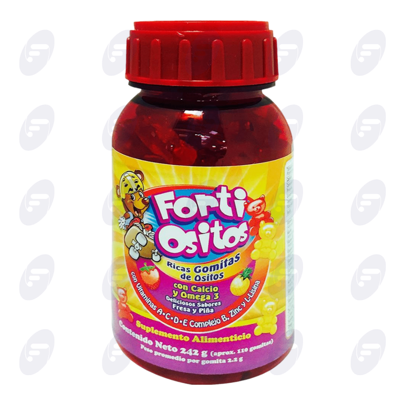 FORTI OSITOS FCO C/110 GOMITAS.