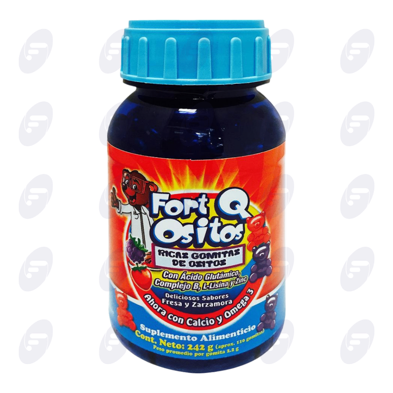 FORTI Q OSITOS FCO C/110 GOMITAS.