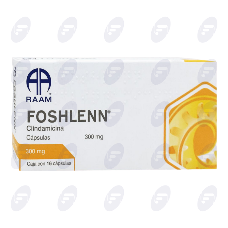 FOSHLENN    300 MG.CAJA C/16 CAPS.