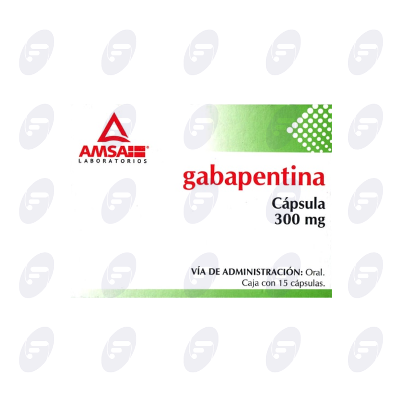 GABAPENTINA 300 MG CAJA C/15 CAPS