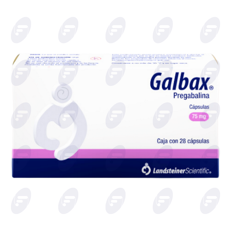 GALBAX 75 MG CAJA C/28 CAP