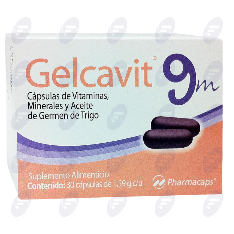 GELCAVIT      9 MESES CAJA C/30 CAPS.