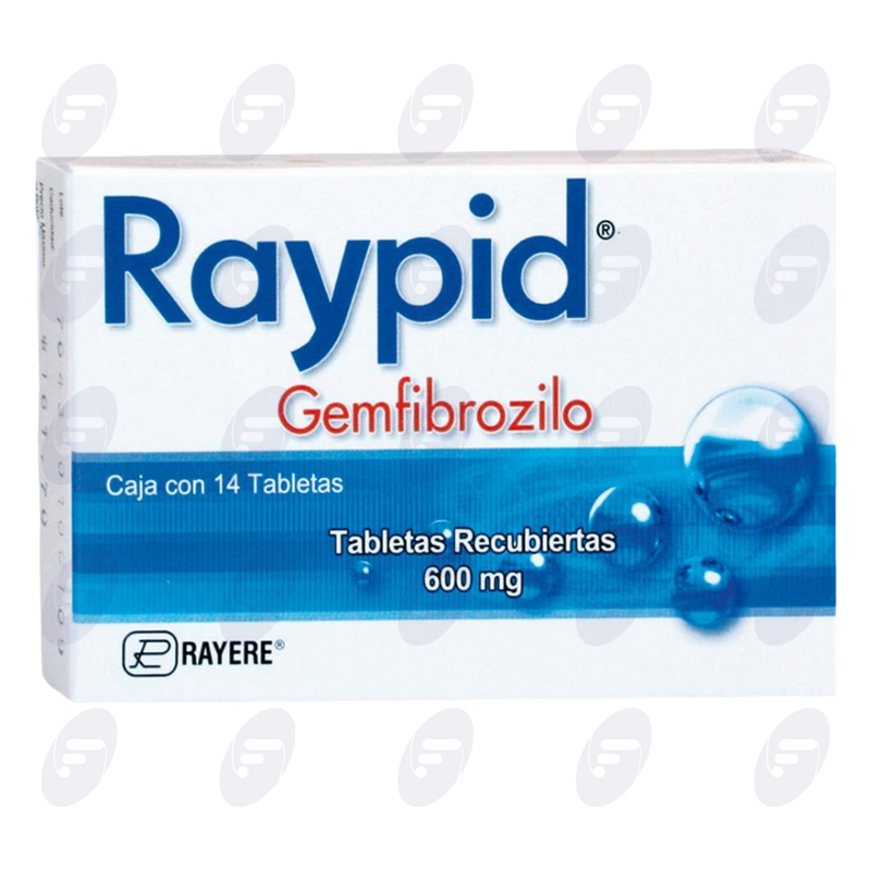 GEMFIBROZILO (RAYPID) 600 MG.CJA C/14 TB