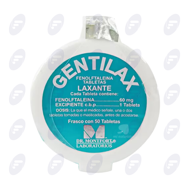 GENTILAX  60 MG.FCO.C/50 TABS.