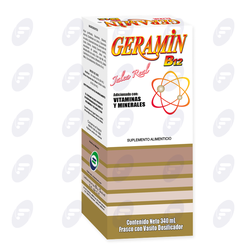 GERAMIN B-12        ELIXIR FCO.C/340 ML.