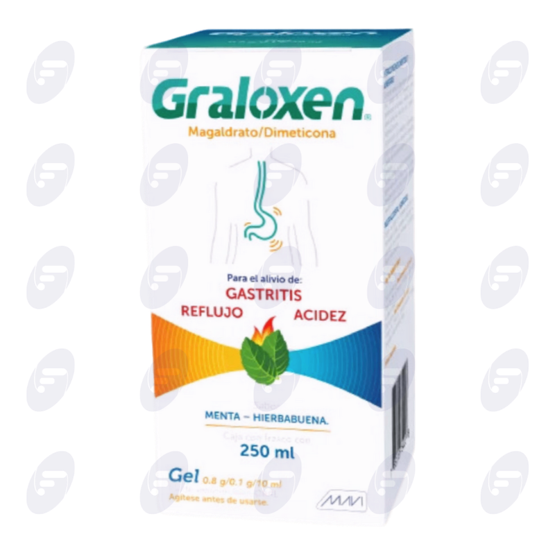 GRALOXEN   CAJA CON FRASCO C/250 ML. GEL