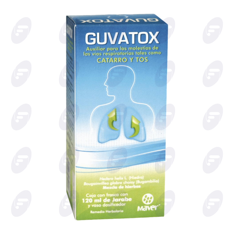 GUVATOX 10.83/0.54 GRS. FCO.C/120 ML.JBE