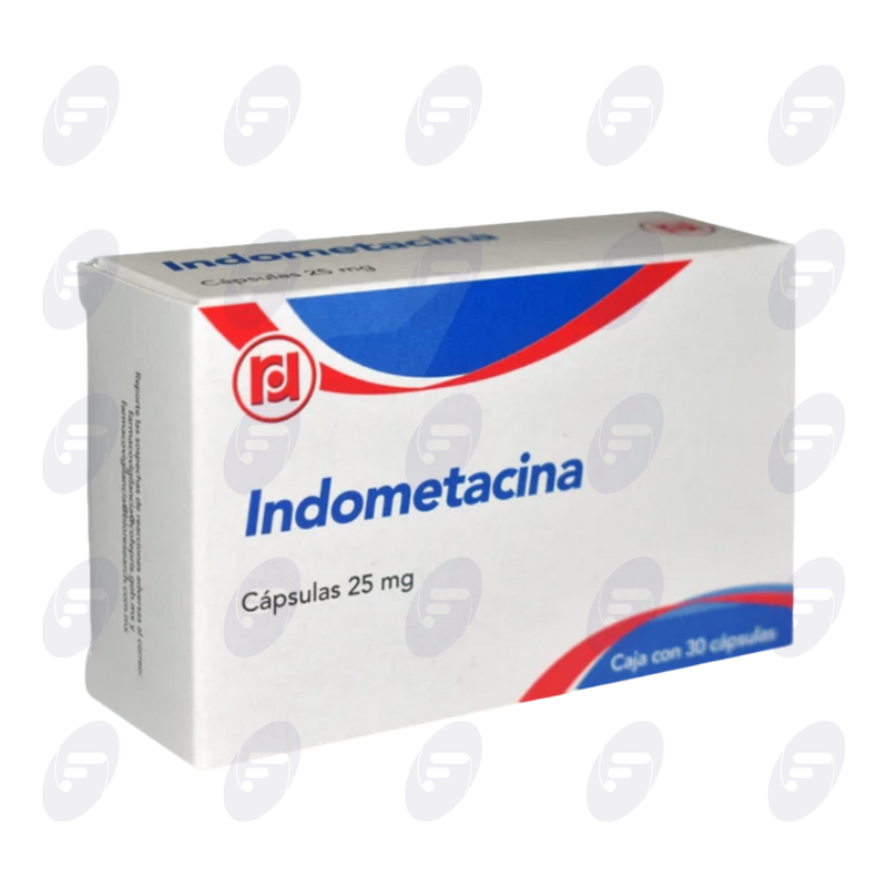 INDOMETACINA RANDALL 25 MG CAJA C/30 CAPS