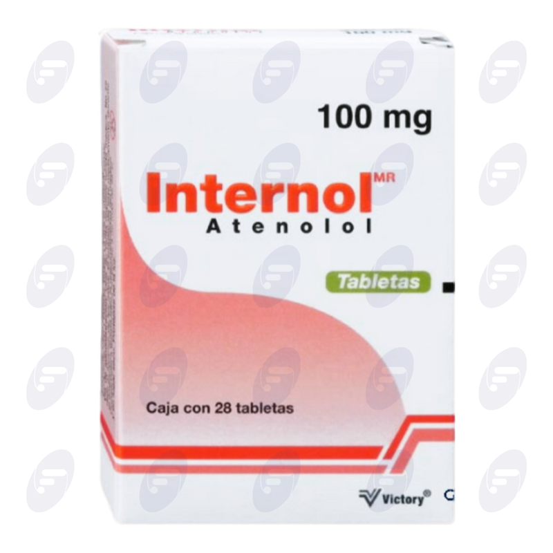 INTERNOL 100 MG CAJA C/28 TABLETAS