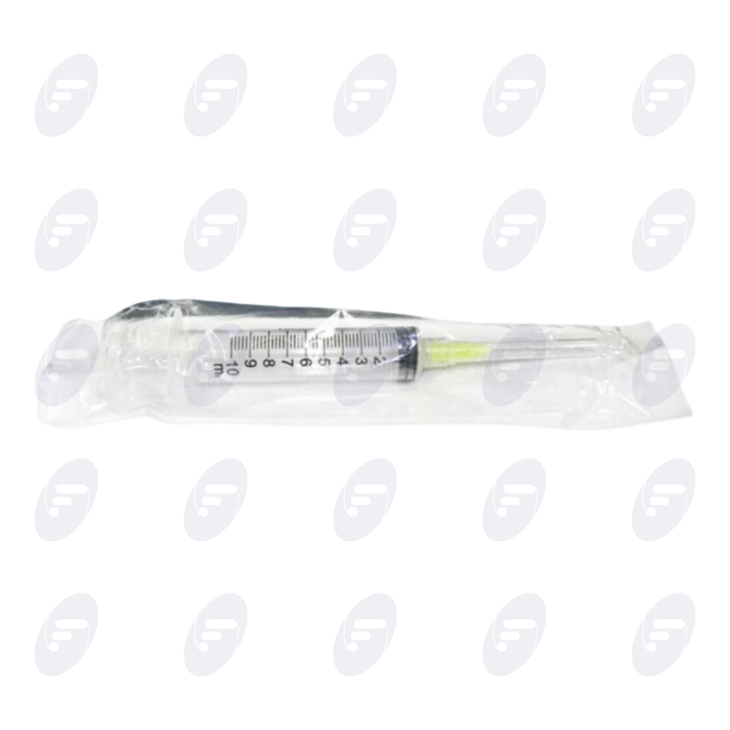 JERINGA 10 ML. SENSI  AMARILLA 20G X 32 MM.