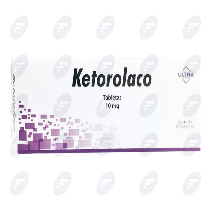 KETOROLACO ULTRA  CAJA  10 MG.  C/10TABS