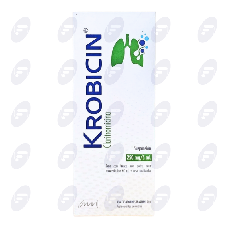 KROBICIN 250 MG.C/60 ML.CAJA C/FCO.SUSP.