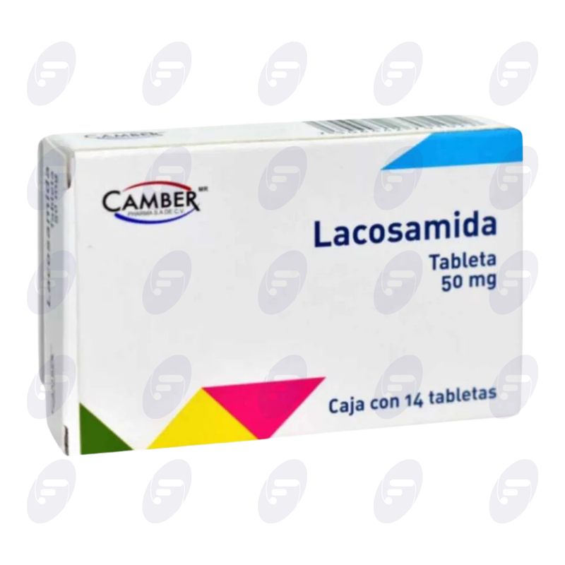LACOSAMIDA CAMBER 50 MG CAJA C/14 TABS
