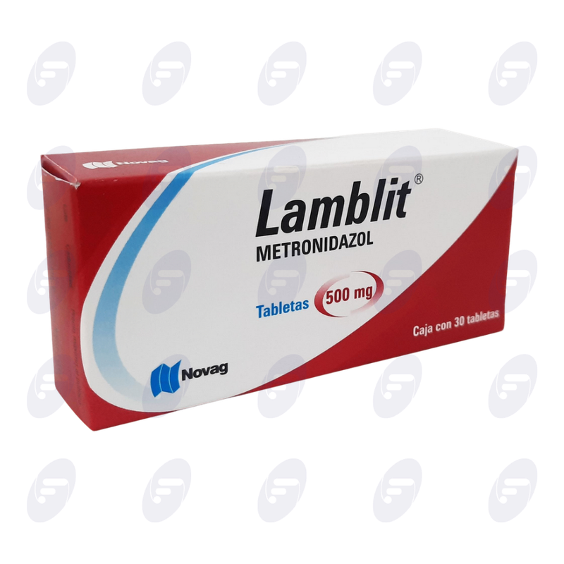LAMBLIT  500 MG.CJA C/30 TABS.