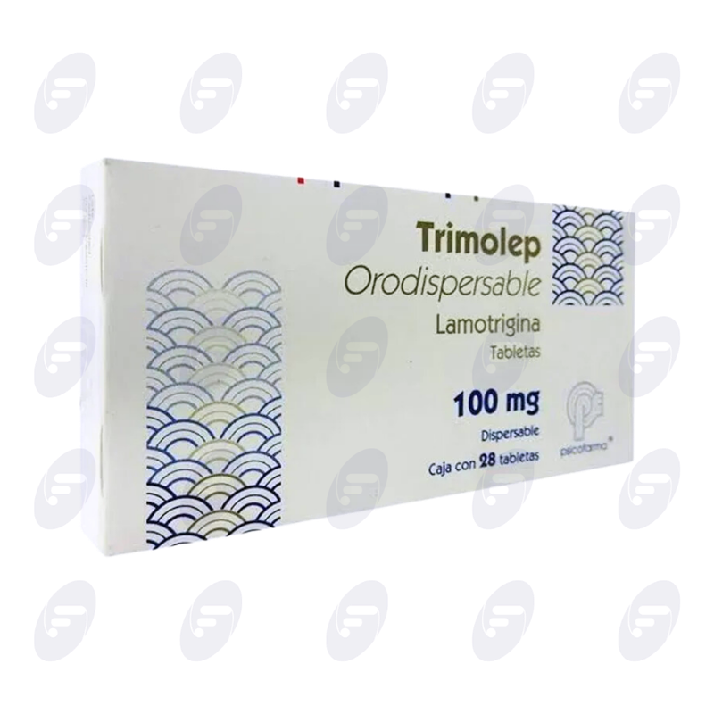 LAMOTRIGINA PSICOFARMA 100 MG CAJA C/28 TABS DISPERSABLES
