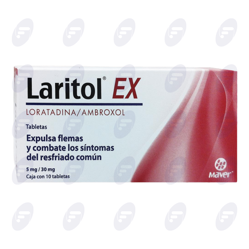 LARITOL EX       5/30 MG.CAJA C/10 TABS.