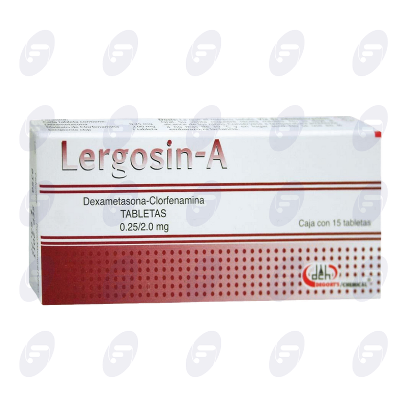 LERGOSIN   A     2/0.25 MG.FCO.C/15 TABS
