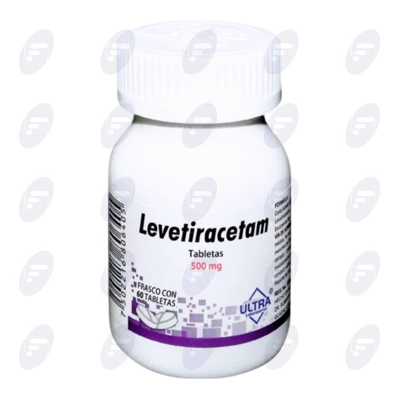 LEVETIRACETAM 500 MG. FCO. C/60 TABS.