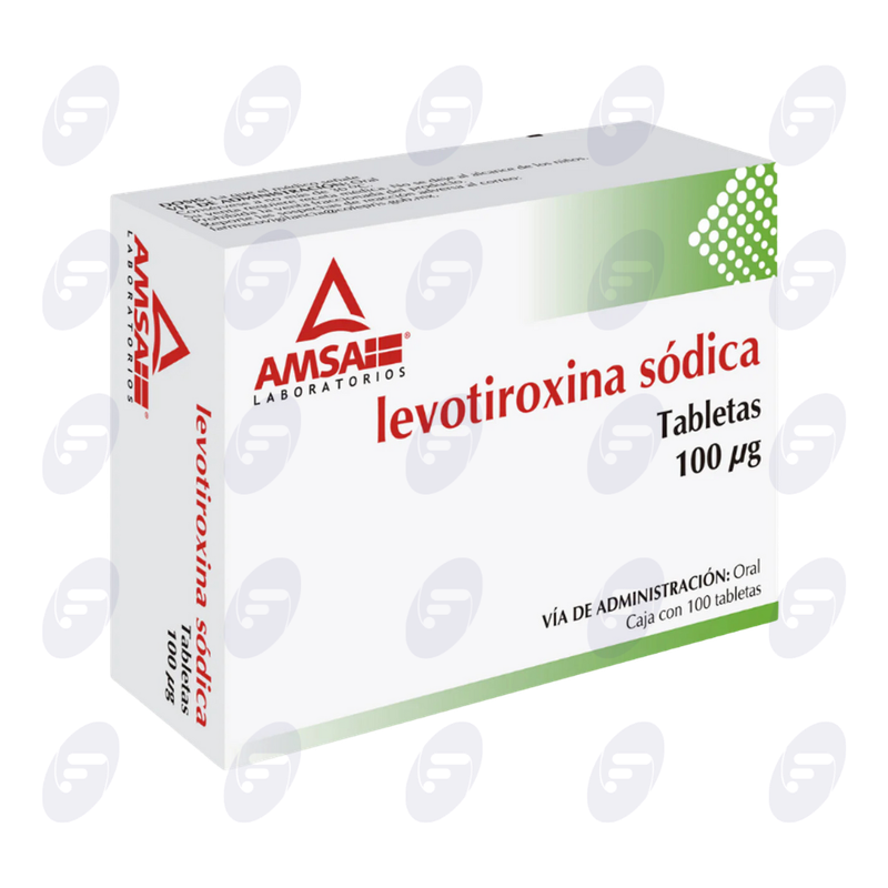 LEVOTIROXINA  (AMSA) 100 MCG C/100 TABS