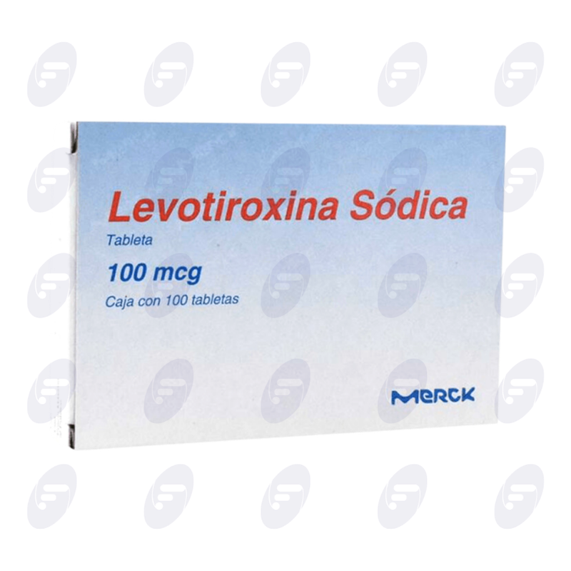 LEVOTIROXINA  (MERCK) 100 MCG C/100 TABS