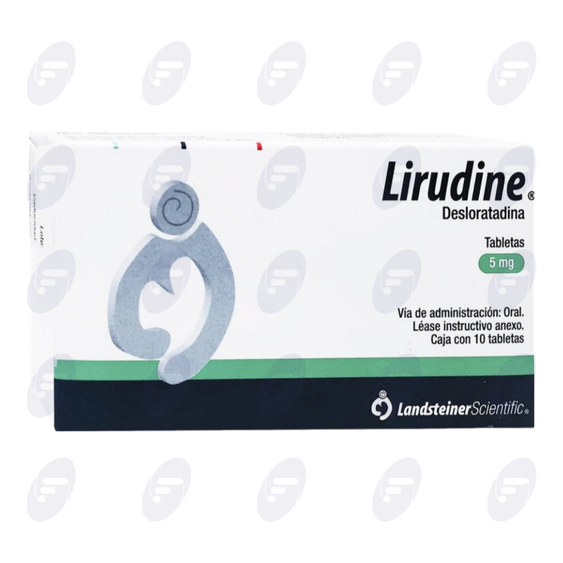 LIRUDINE     5 MG. CAJA C/10 TABS.