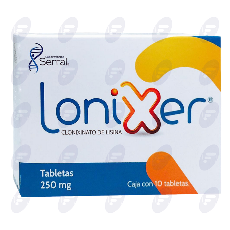 LONIXER (CLONIXI.LISINA) 250 MG.C/10 TAB