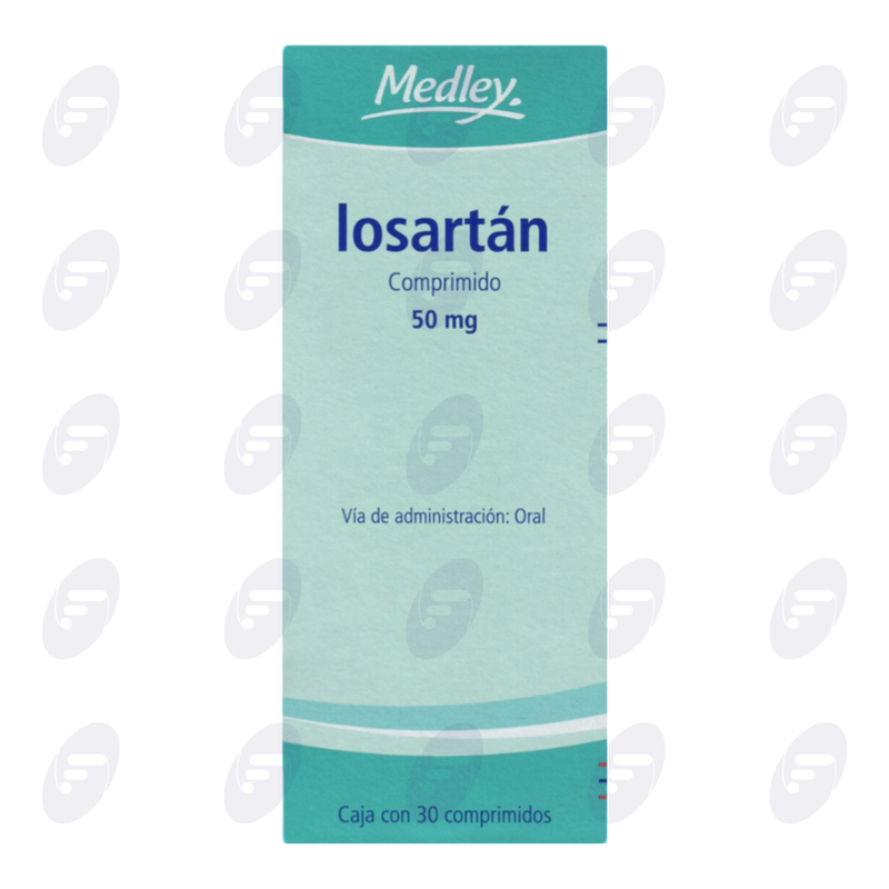 LOSARTAN MEDLEY 50 MG CAJA C/30 COMP