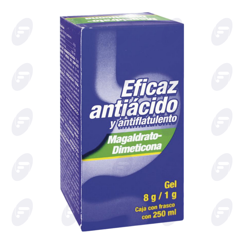MAGALDRATO,DIMETICONA 8G/1G FCO.C/250 ML