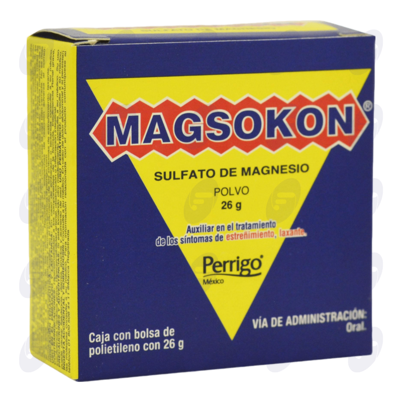 MAGSOKON POLVO  CAJA C/1 SOBRE 26 GR.