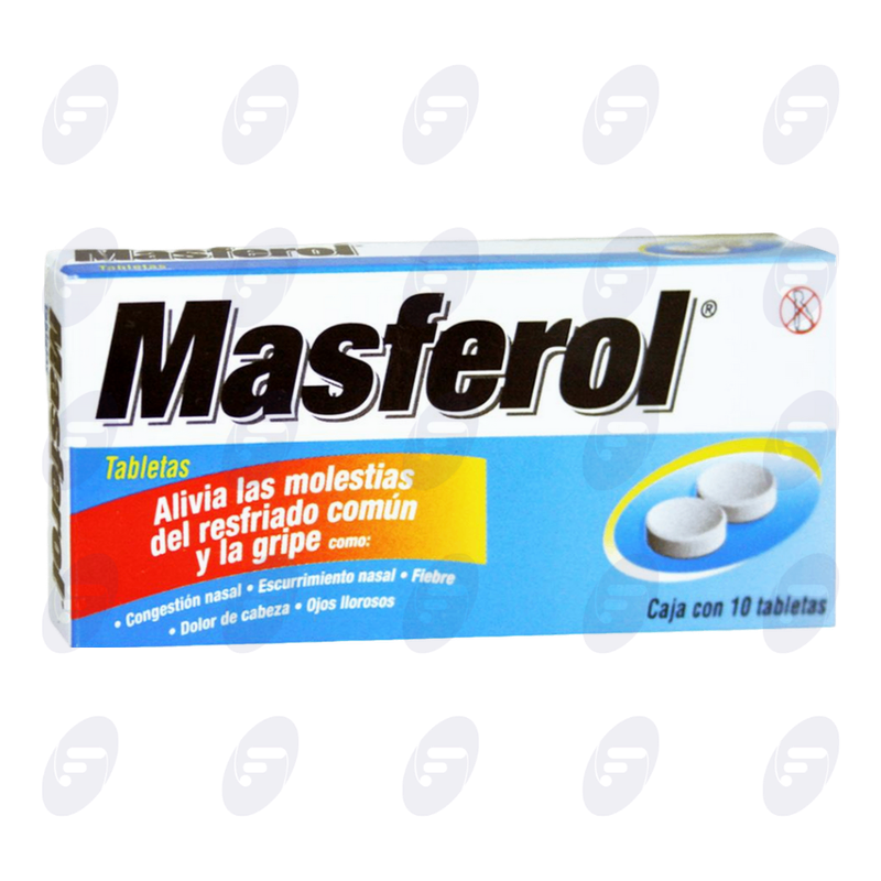 MASFEROL    CAJA C/10 TABS. 4/5/25/500