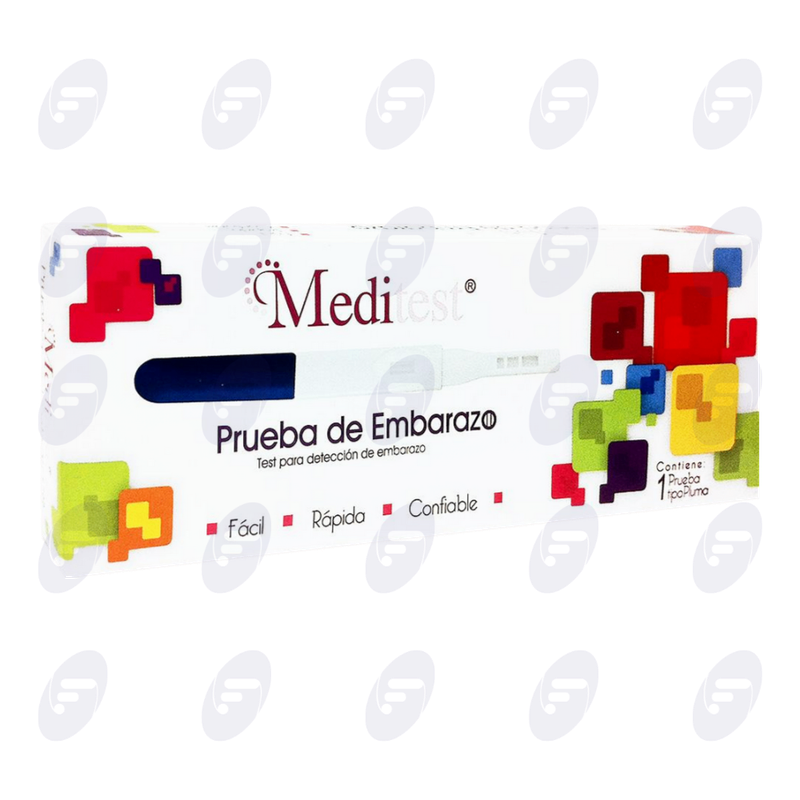 MEDITEST   PRUEBA DE EMBARAZO TIPO PLUMA