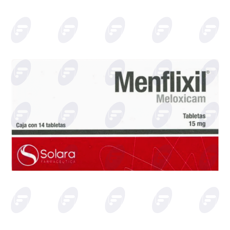 MENFLIXIL 15 MG CAJA C/14 TABS