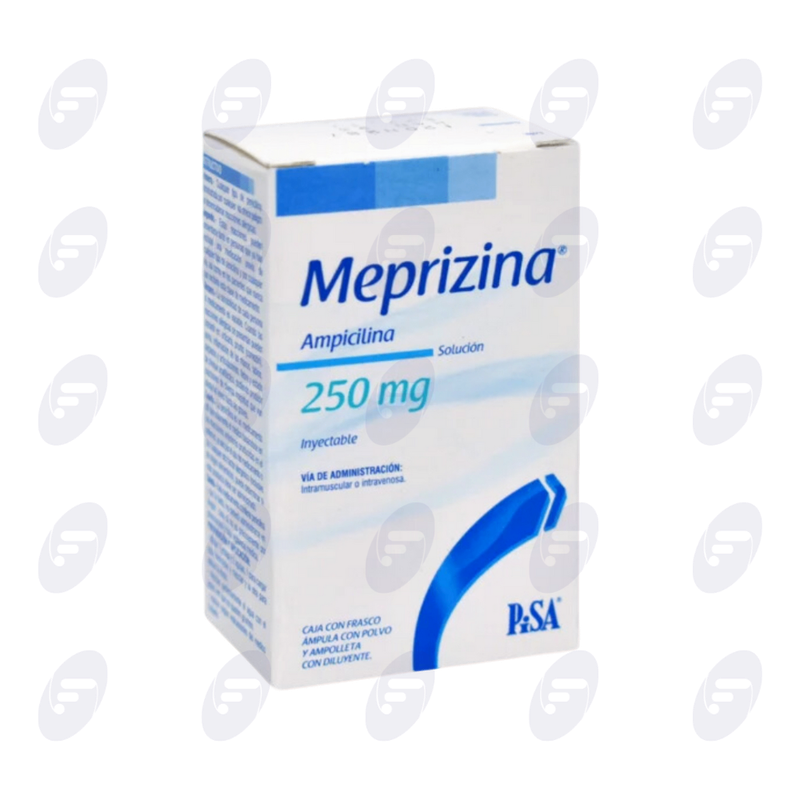 MEPRIZINA    250 MG.CAJA C/FCO.AMP.2 ML.