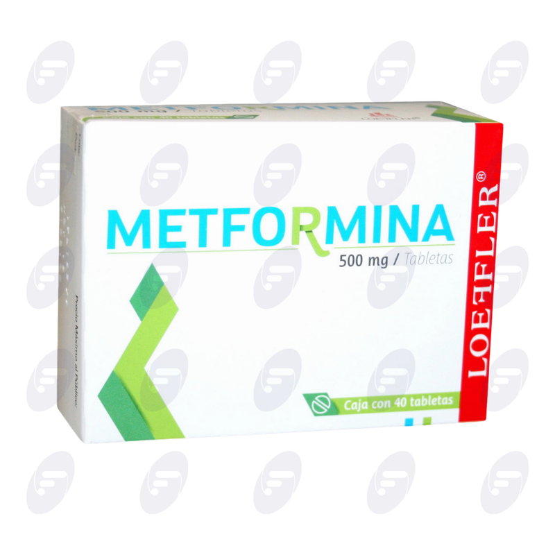 METFORMINA 500MG SILANES CAJA C/40 TABS