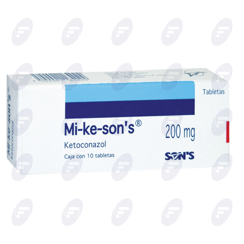 MI-KE SONS        200 MG.CAJA C/10 TABS.