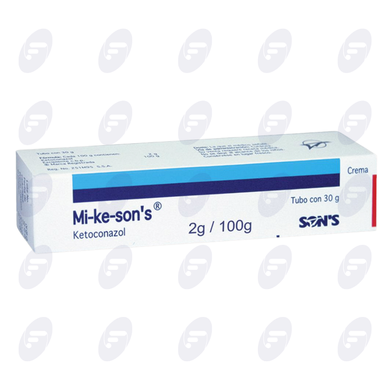 MI-KE SONS     2% TUBO C/30 GR.CREMA.