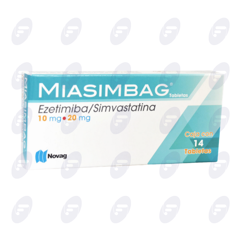 MIASIMBAG 10 MG/20MG CAJA C/14 TABLETAS