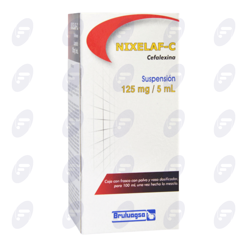 NIXELAF-C/CEFALEXINA 125 MG/100 ML.SUSP