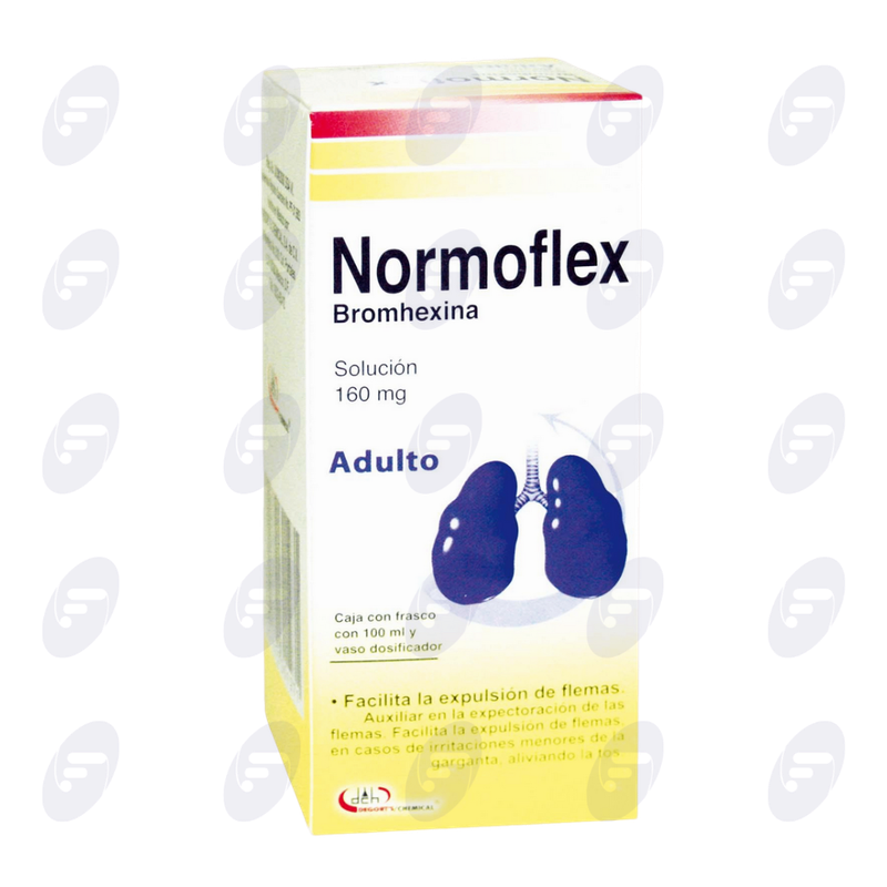 NORMOFLEX ADTO. 160 MG.FCO.C/100 ML.SOL.